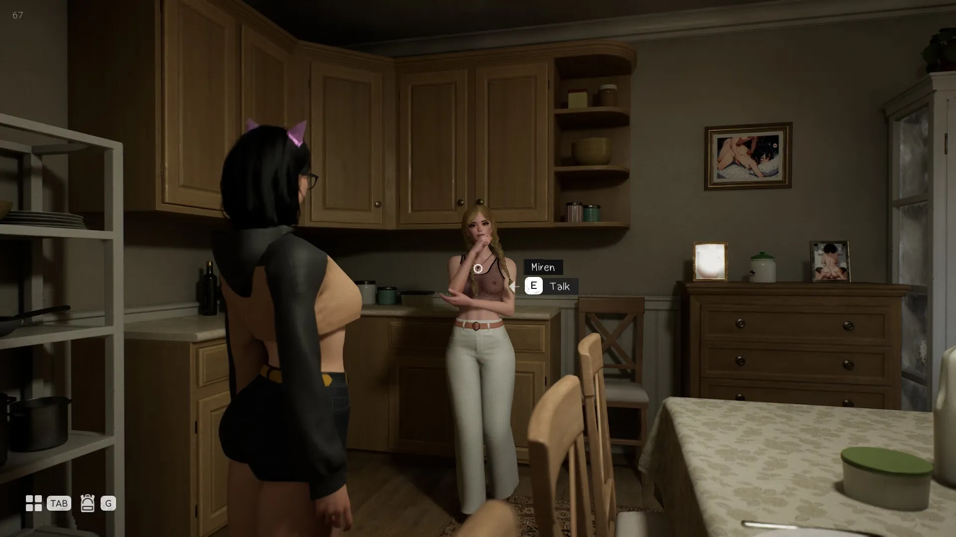 Femboy Depths gameplay screenshot 4 (Ren'Py adult game) by BuuPink – free download