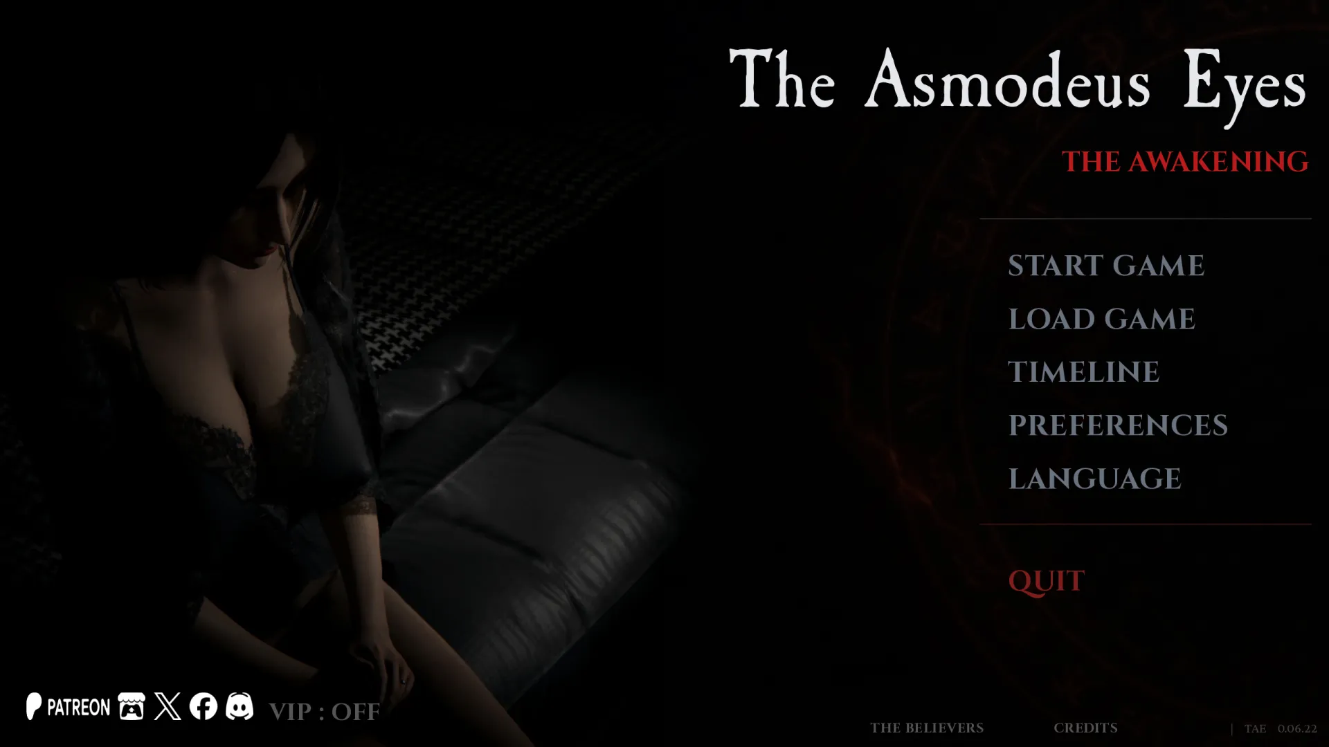 The Asmodeus Eyes gameplay screenshot 2 (Ren'Py adult game) by Lux Elly – free download