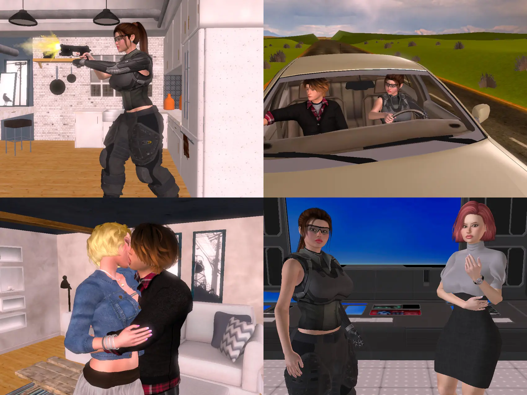 The Last Project gameplay screenshot 1 (Ren'Py adult game) by TuentiFiveSeconds – free download