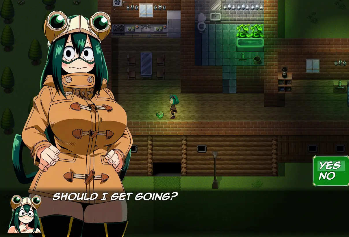 Stripped in Action Prologue: A Frog Devious Mischief gameplay screenshot 3 (Ren'Py adult game) by TopinGX – free download