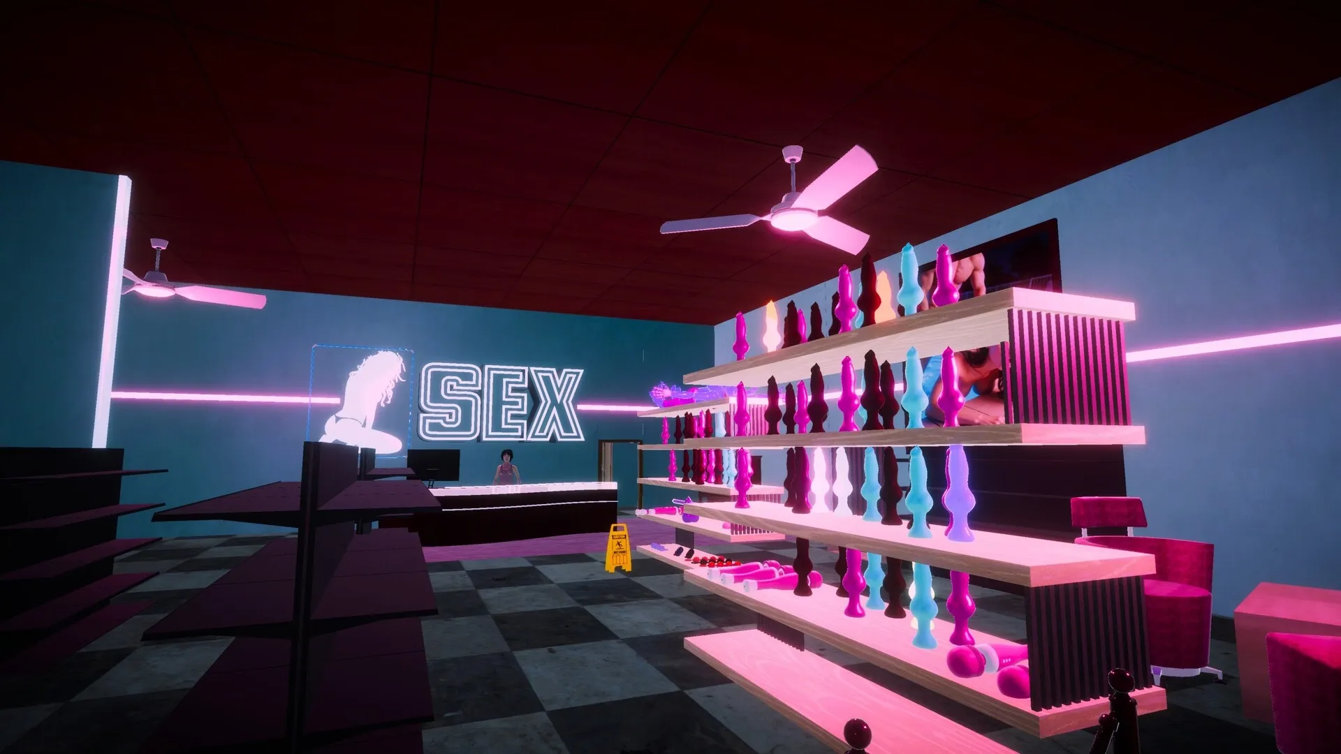 SEX Shop Simulator- Forbidden Service gameplay screenshot 10 (Ren'Py adult game) by Velvet Horizon Studios – free download