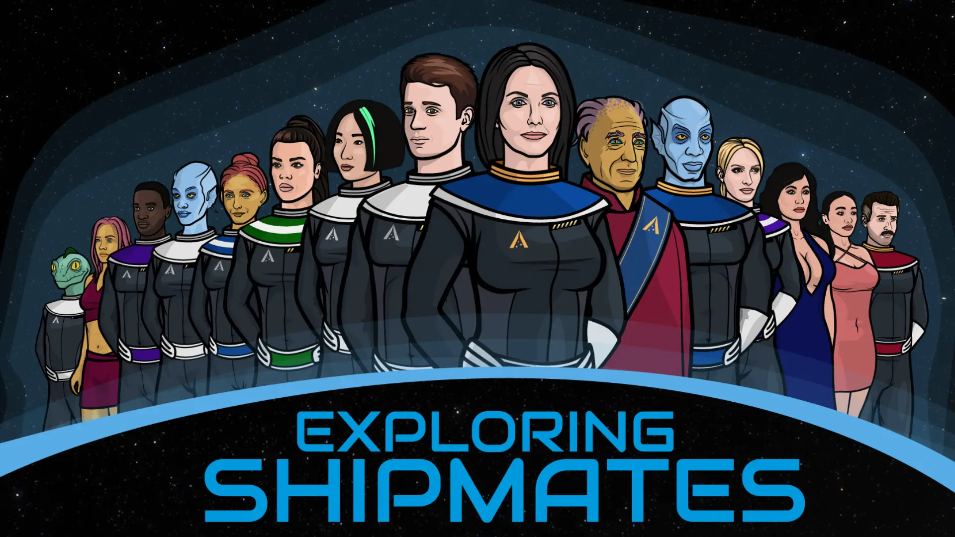 Exploring Shipmates cover demo – Ren'Py adult game by Space Nerdsaurus free download