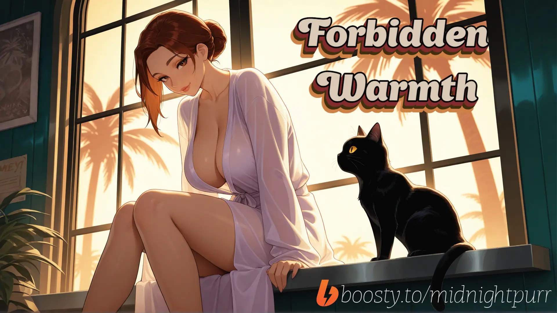 Forbidden Warmth cover 0.01 – Ren'Py adult game by MidnightPurr free download