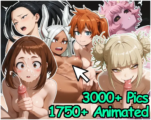 My Hero Academia Hentai Clicker cover 1.1 – Ren'Py adult game by SilenceOfTheNight free download