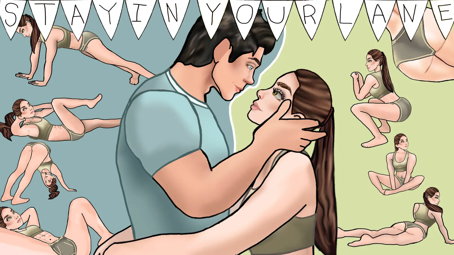 Stay In Your Lane gameplay screenshot 2 (Ren'Py adult game) by JuiciestBox19 – free download