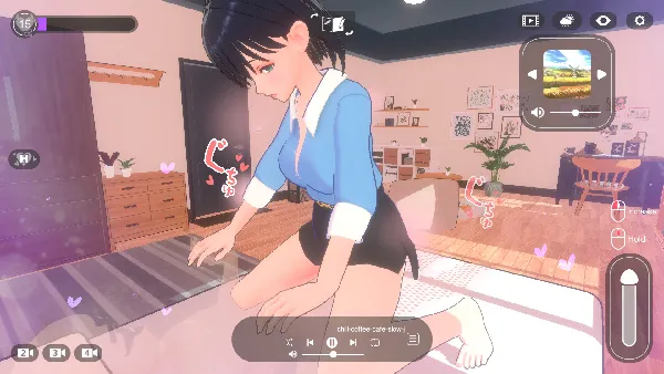 Idle Days With Her: From Love to NTR gameplay screenshot 1 (Ren'Py adult game) by NahMan Studio Saikey – free download
