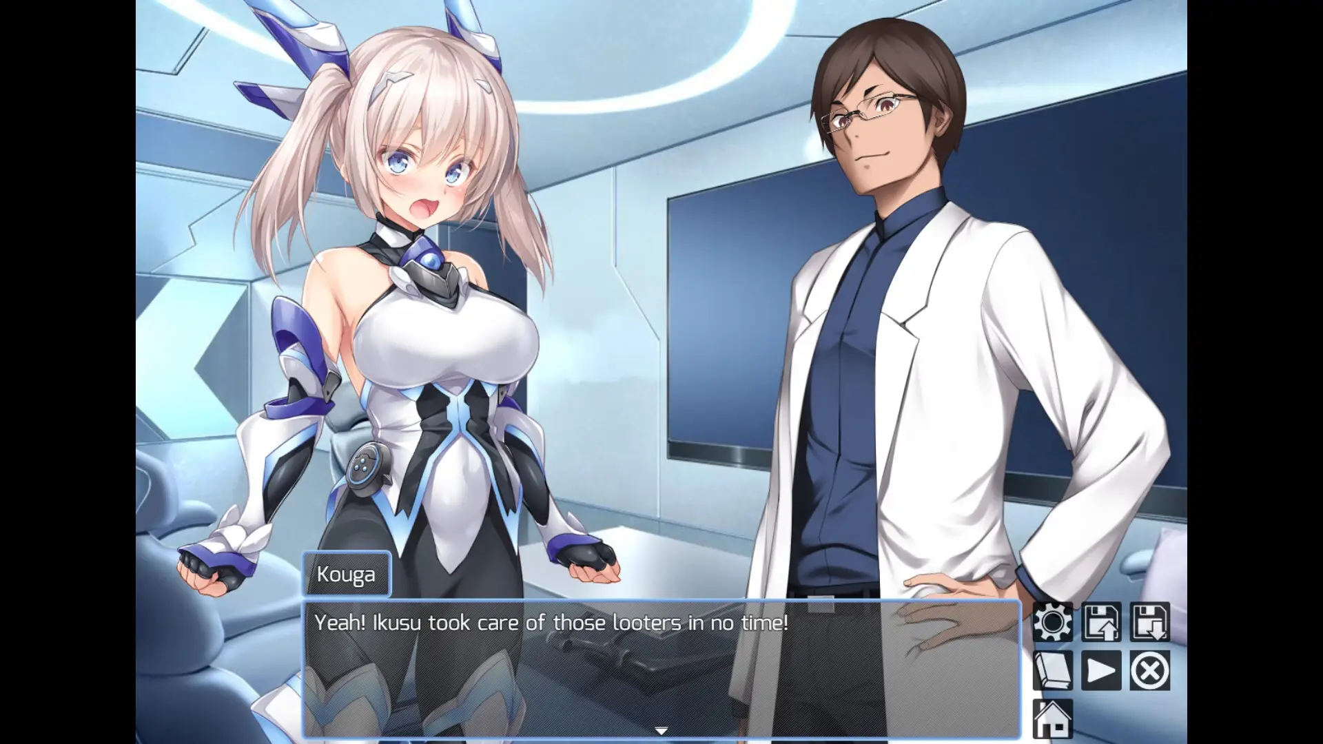Radiance of Annihilation -Disorder Eclipse- gameplay screenshot 2 (Ren'Py adult game) by Courreges Accel – free download