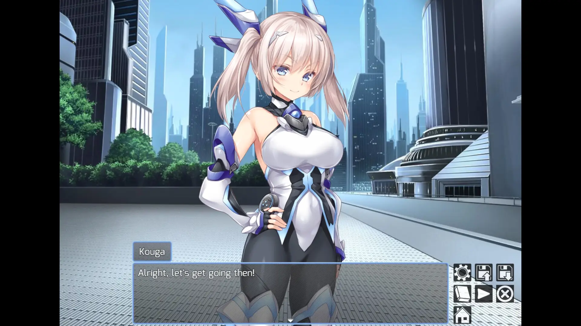 Radiance of Annihilation -Disorder Eclipse- gameplay screenshot 7 (Ren'Py adult game) by Courreges Accel – free download