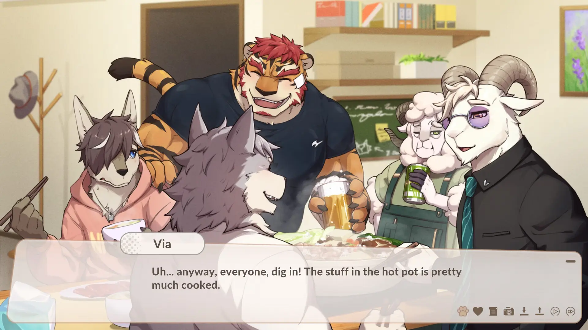 Trivia About You gameplay screenshot 6 (Ren'Py adult game) by Raccoon Nest – free download