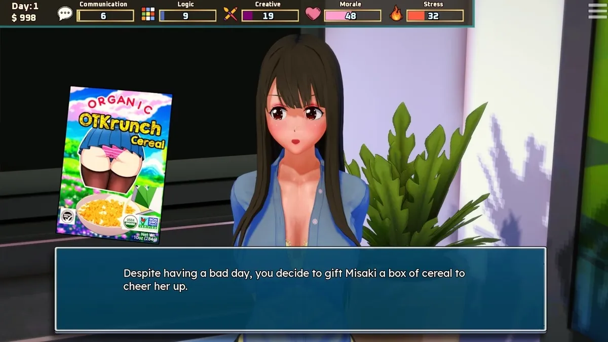Mandatory Manager gameplay screenshot 4 (Ren'Py adult game) by Kana – free download