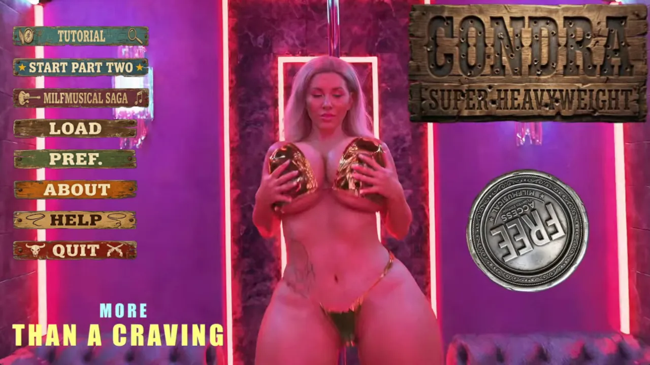 MILFMUSICAL: Condra Super Heavyweight PART TWO gameplay screenshot 10 (Ren'Py adult game) by MILFMUSICAL – free download