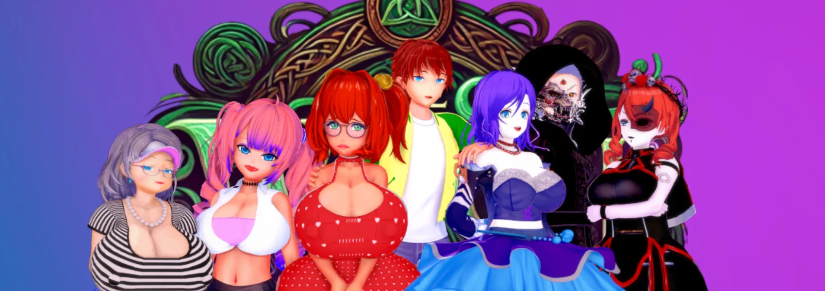 The Witch of Fate gameplay screenshot 3 (Ren'Py adult game) by IceCreamParty – free download