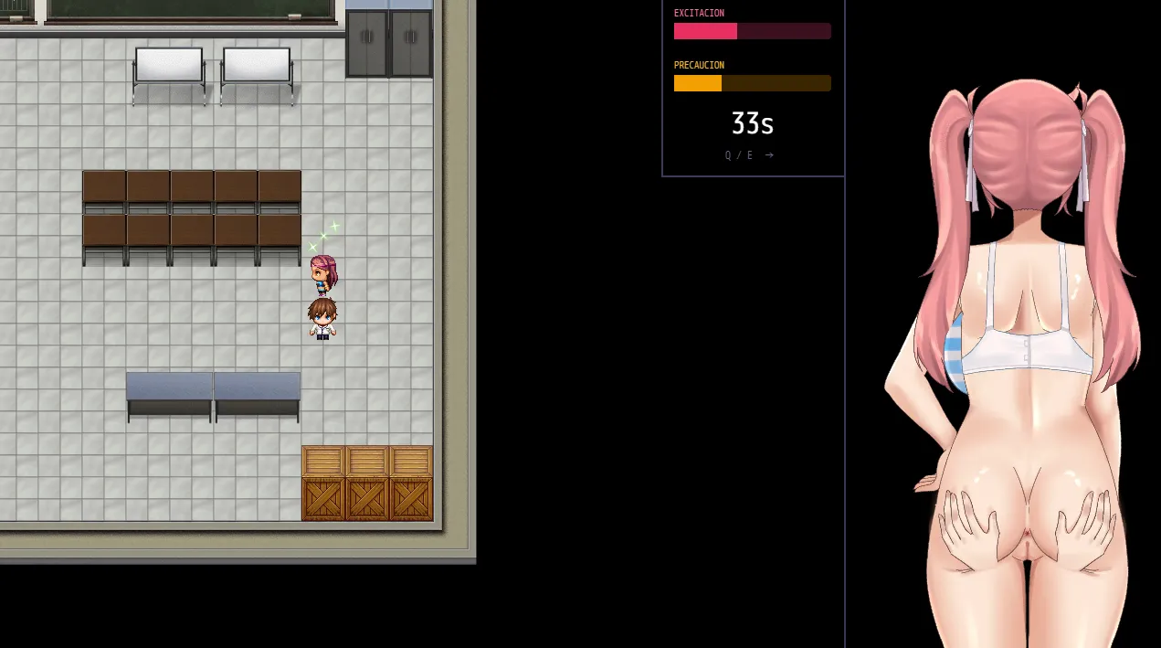 Highschool of the Sex gameplay screenshot 5 (Ren'Py adult game) by OnlyH – free download