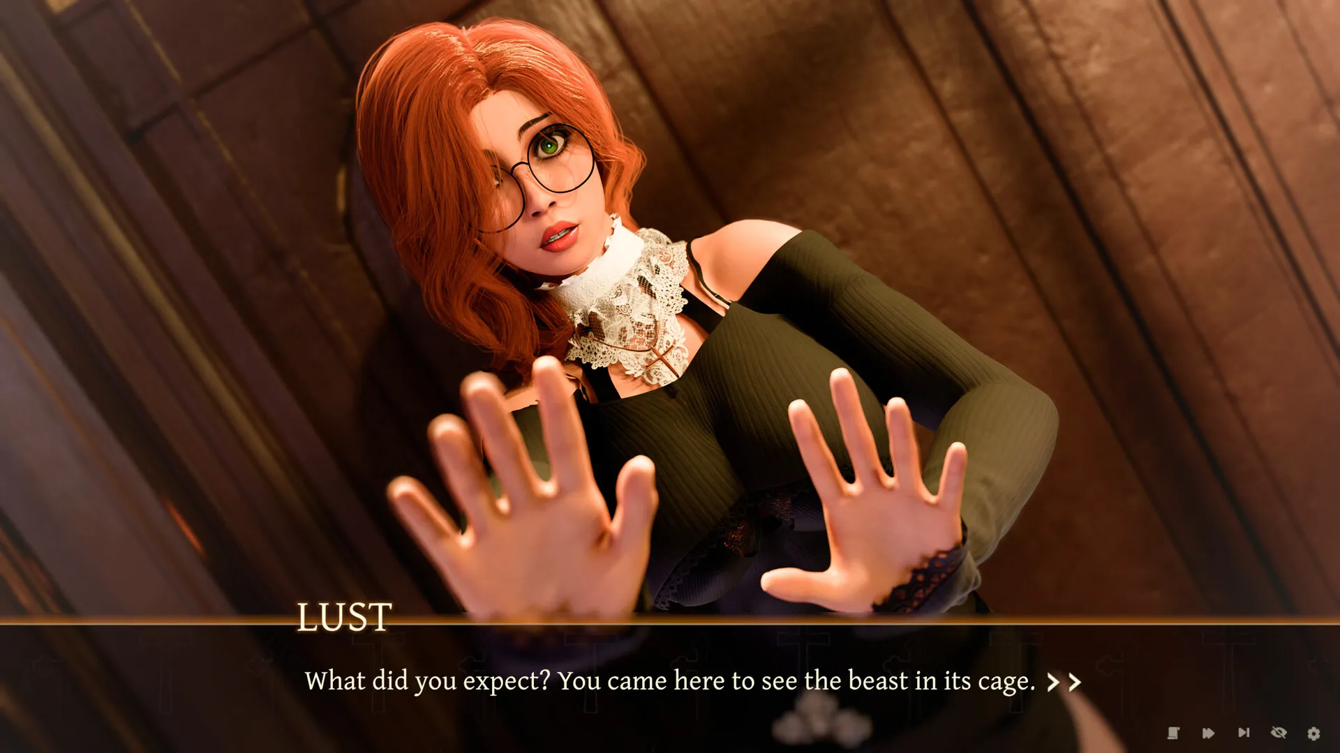 Sisters in Sin gameplay screenshot 8 (Ren'Py adult game) by Lewd Star – free download