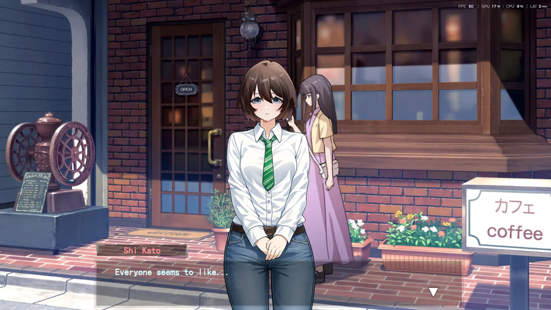 Secrets of the Heart gameplay screenshot 10 (Ren'Py adult game) by FallingDay – free download