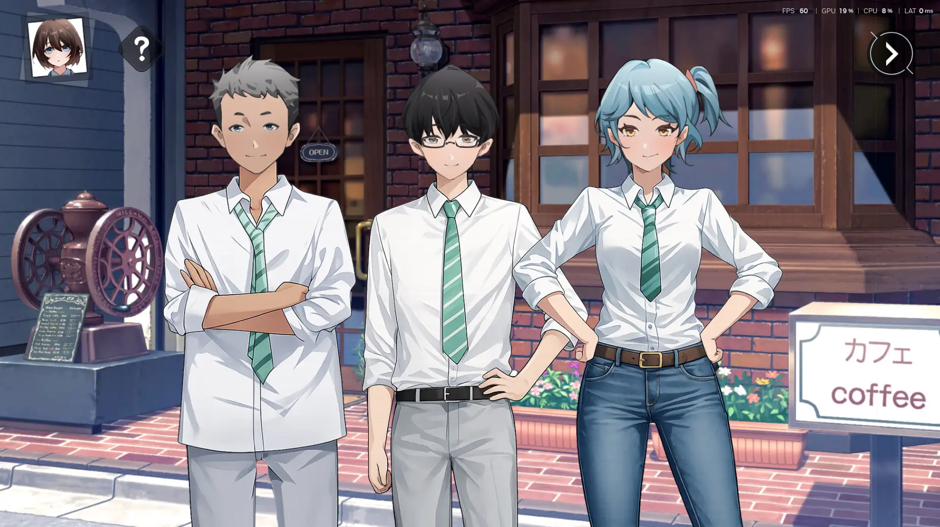 Secrets of the Heart gameplay screenshot 6 (Ren'Py adult game) by FallingDay – free download