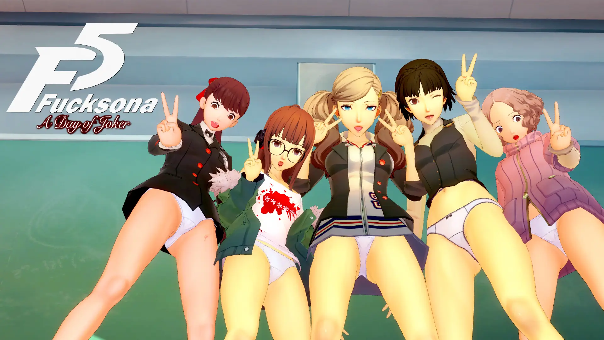 Fucksona 5 – A Day of Joker gameplay screenshot 3 (Ren'Py adult game) by LalaQP – free download