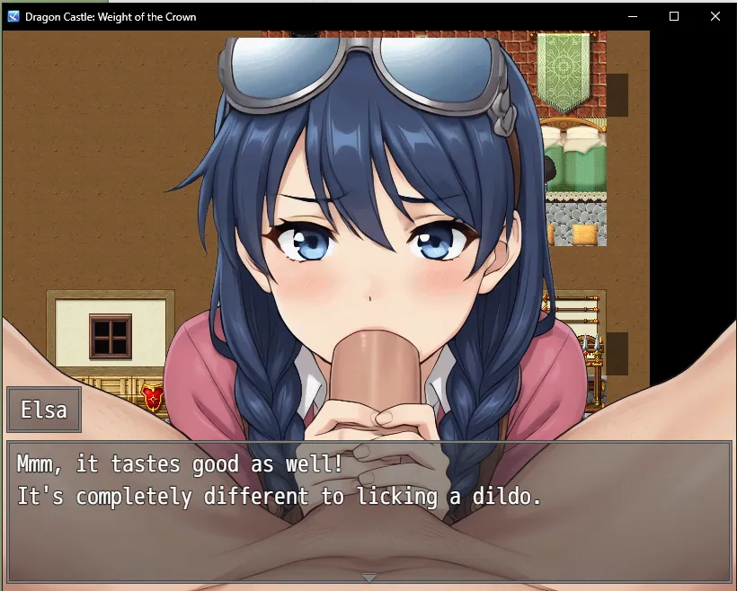 Dragon Castle gameplay screenshot 5 (Ren'Py adult game) by Hehellothere – free download