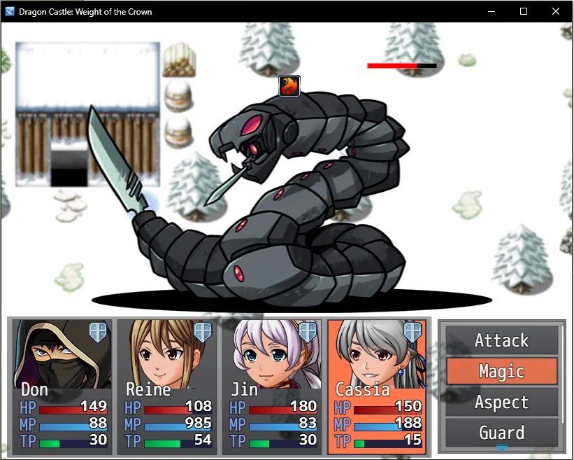 Dragon Castle gameplay screenshot 7 (Ren'Py adult game) by Hehellothere – free download