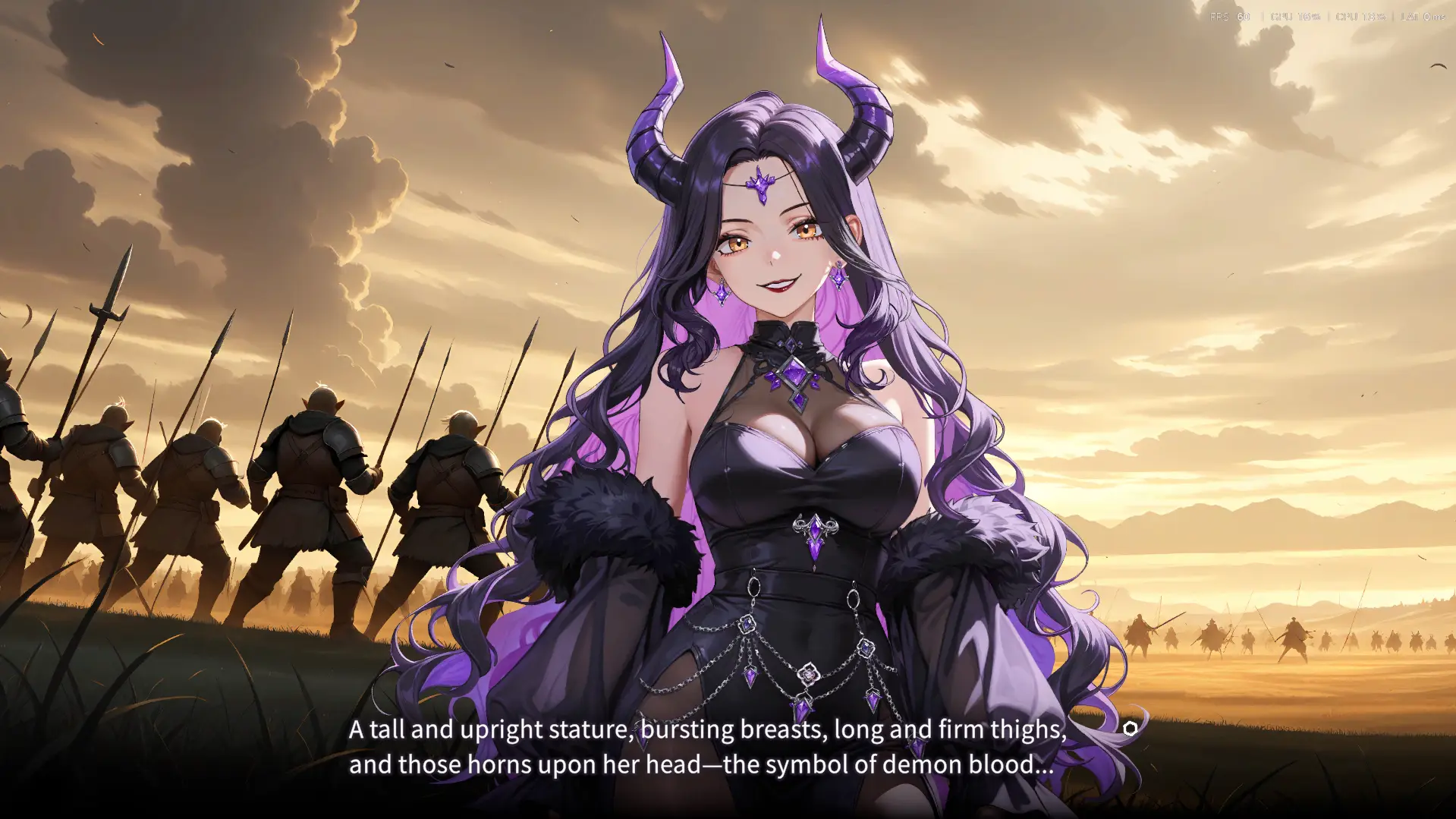 Claws of Soria: Escape the Succubus Night gameplay screenshot 5 (Ren'Py adult game) by Byakko MeiMei – free download
