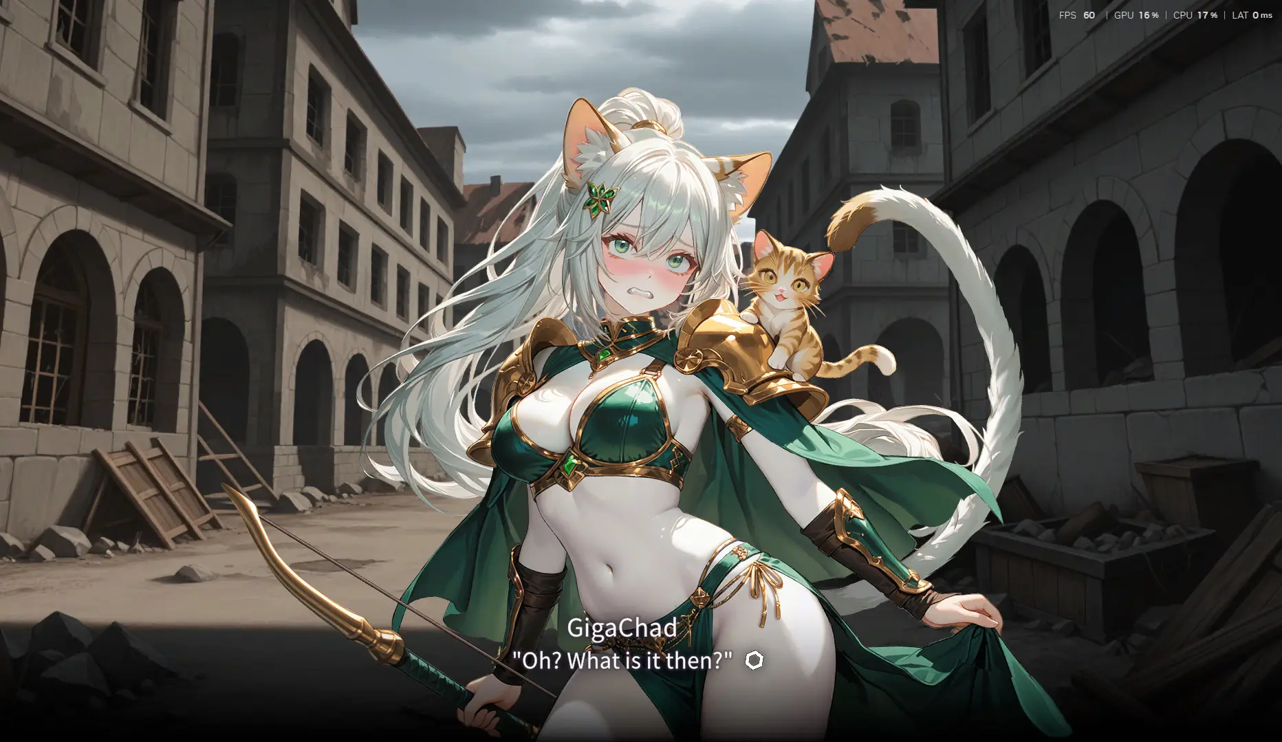 Claws of Soria: Escape the Succubus Night gameplay screenshot 4 (Ren'Py adult game) by Byakko MeiMei – free download