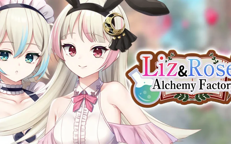 Liz and Rose’s Alchemy Factory cover 1.0 – Ren'Py adult game by AQ organization free download