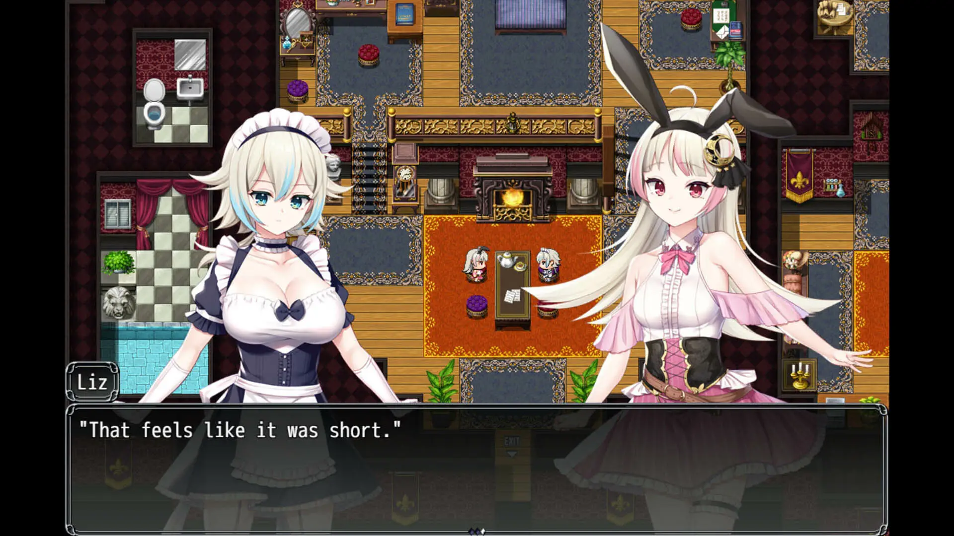 Liz and Rose’s Alchemy Factory gameplay screenshot 3 (Ren'Py adult game) by AQ organization – free download