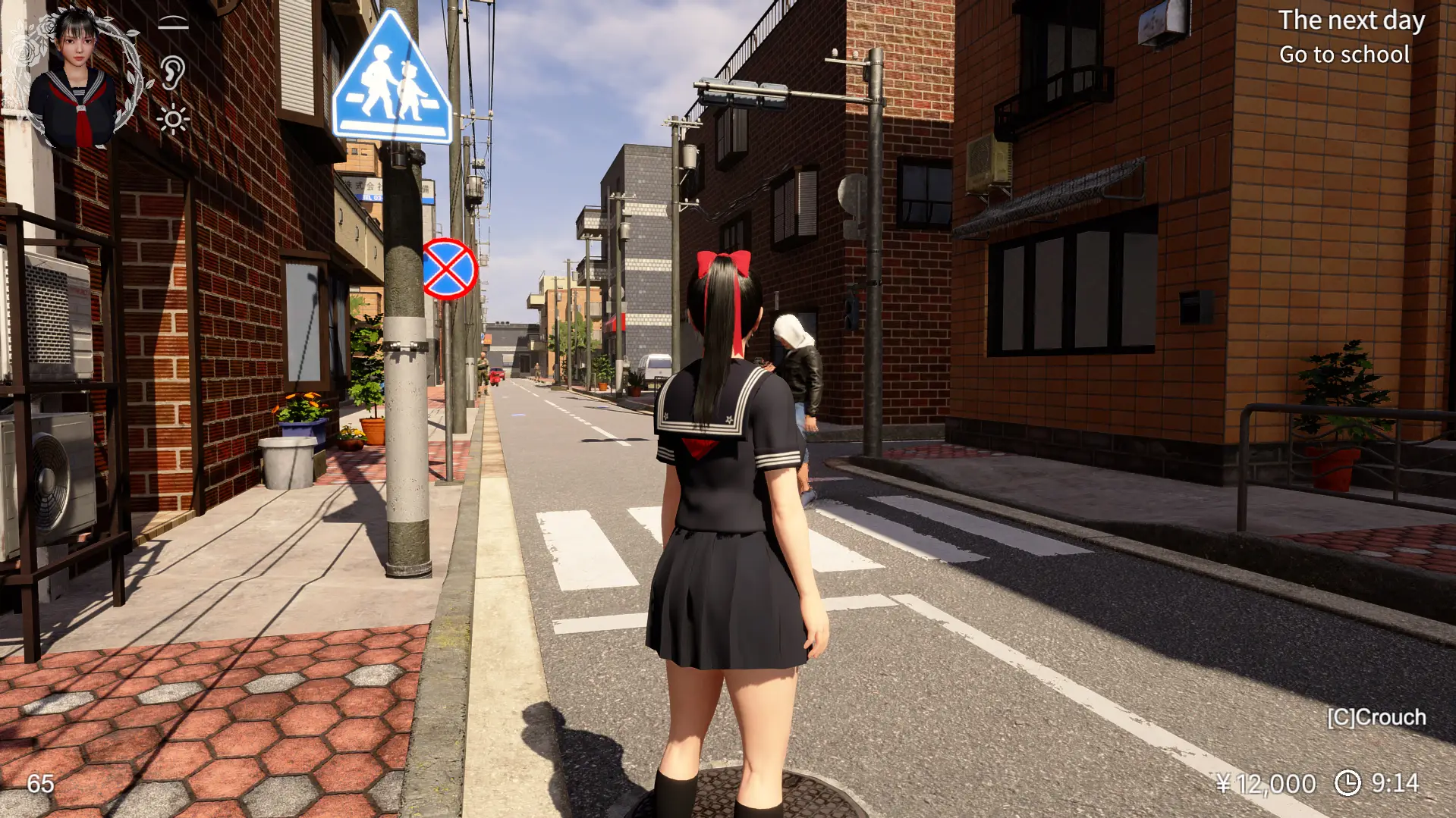 Fallen Flower gameplay screenshot 5 (Ren'Py adult game) by Utatane Club – free download