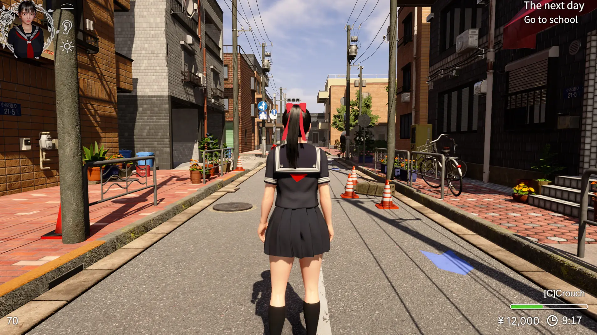 Fallen Flower gameplay screenshot 6 (Ren'Py adult game) by Utatane Club – free download