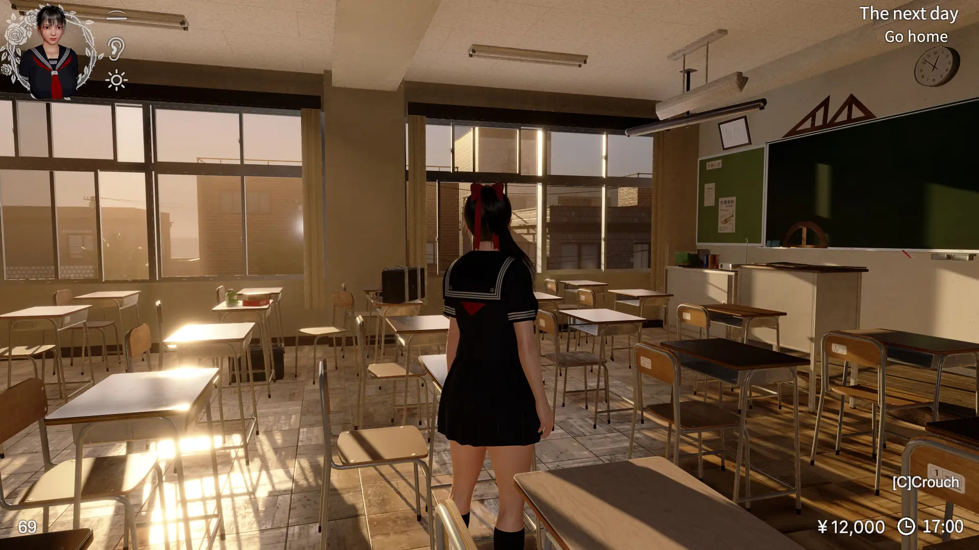 Fallen Flower gameplay screenshot 7 (Ren'Py adult game) by Utatane Club – free download