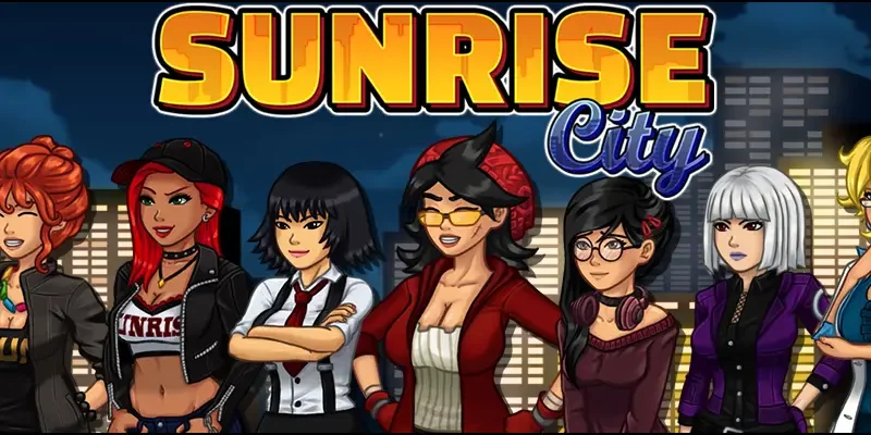 Sunrise City cover 1.1.7b – Ren'Py adult game by Sunrise Team free download