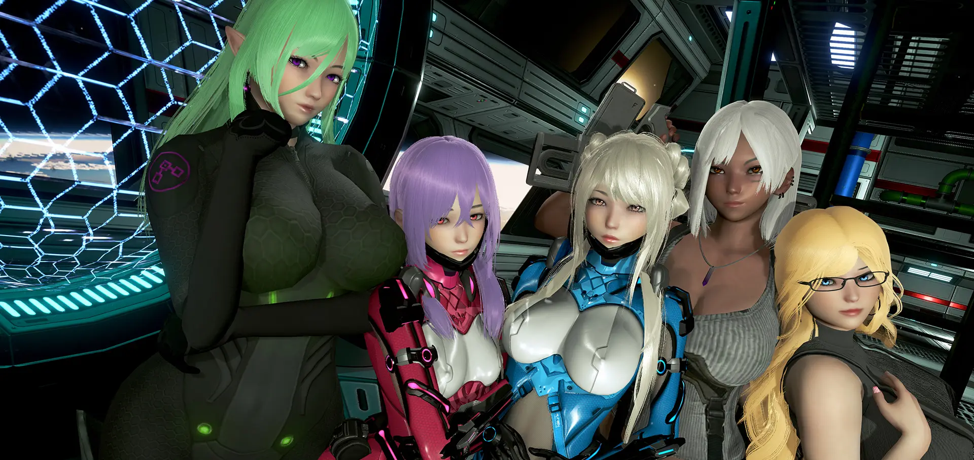 Oppai Odyssey cover 0.5.1q – Ren'Py adult game by Cryoxxx free download
