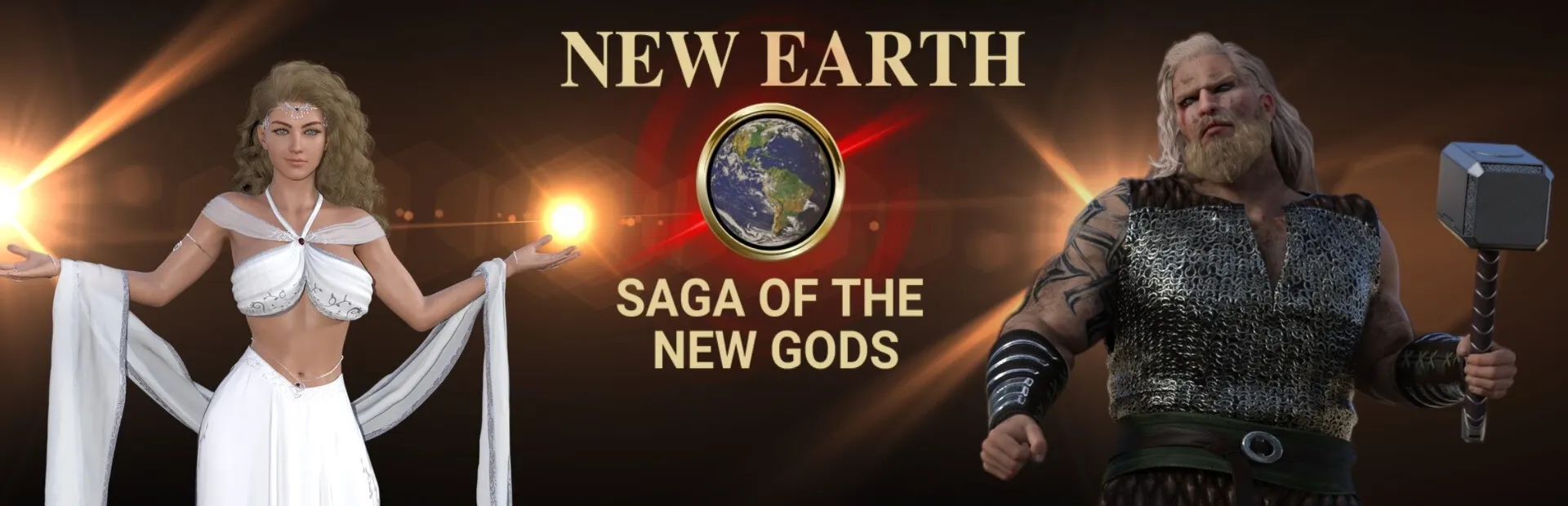 New Earth Saga of the New Gods gameplay screenshot 3 (Ren'Py adult game) by FPCGameSoftware – free download