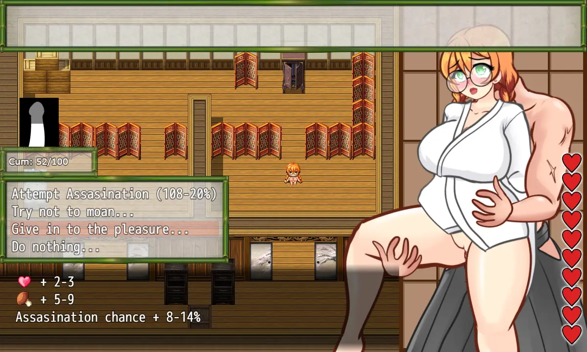 Mommy Milkers Miko gameplay screenshot 4 (Ren'Py adult game) by Azurezero – free download