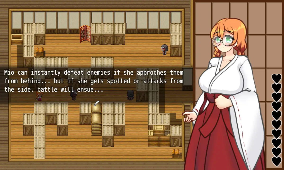 Mommy Milkers Miko gameplay screenshot 7 (Ren'Py adult game) by Azurezero – free download