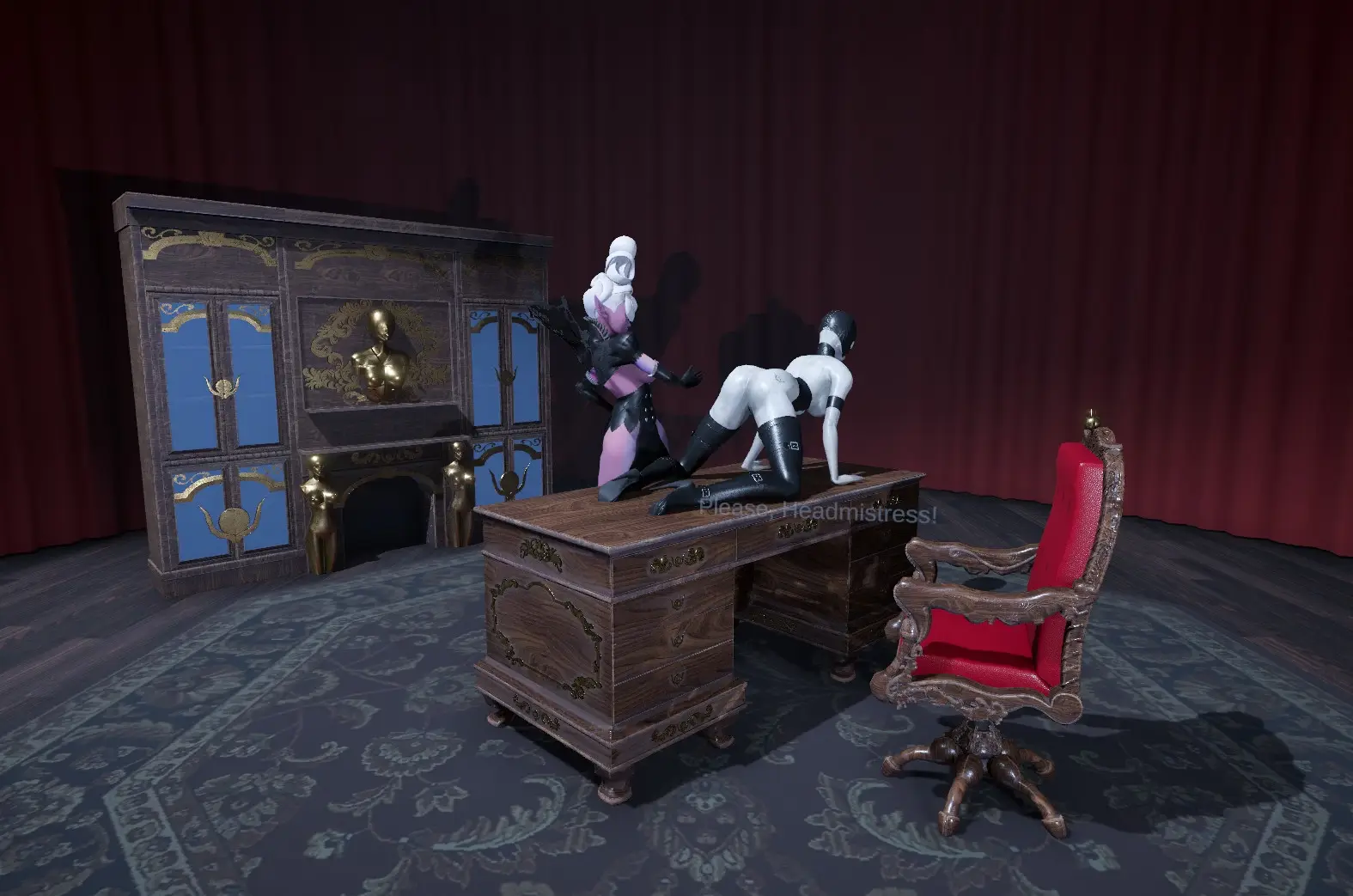Dominatrix Simulator: Threshold gameplay screenshot 9 (Ren'Py adult game) by Deviant Tech – free download