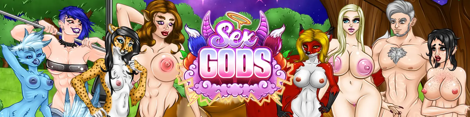 Sex Gods gameplay screenshot 2 (Ren'Py adult game) by GuapoMan – free download