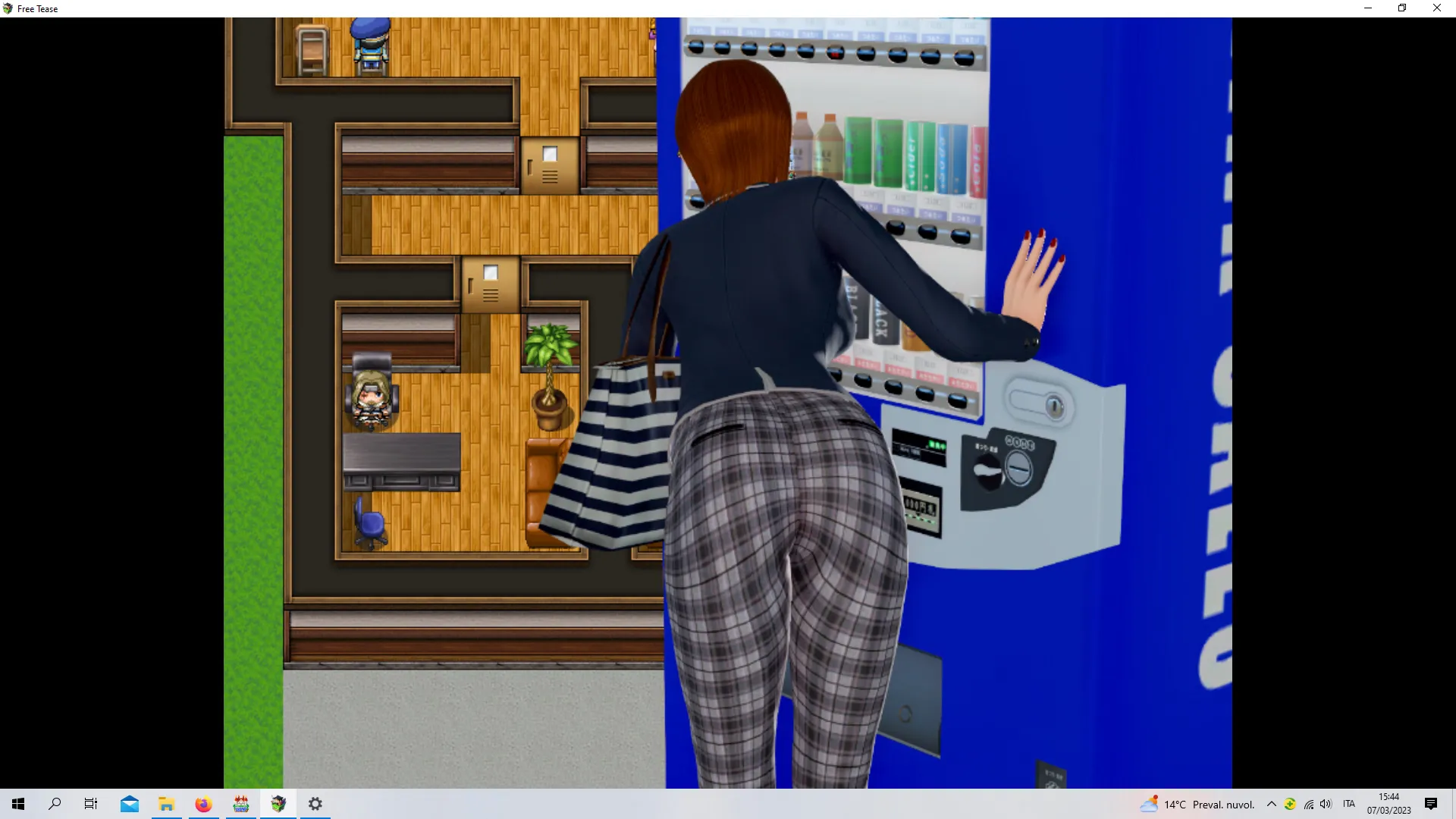 Free Tease gameplay screenshot 12 (Ren'Py adult game) by TheOtherProject – free download