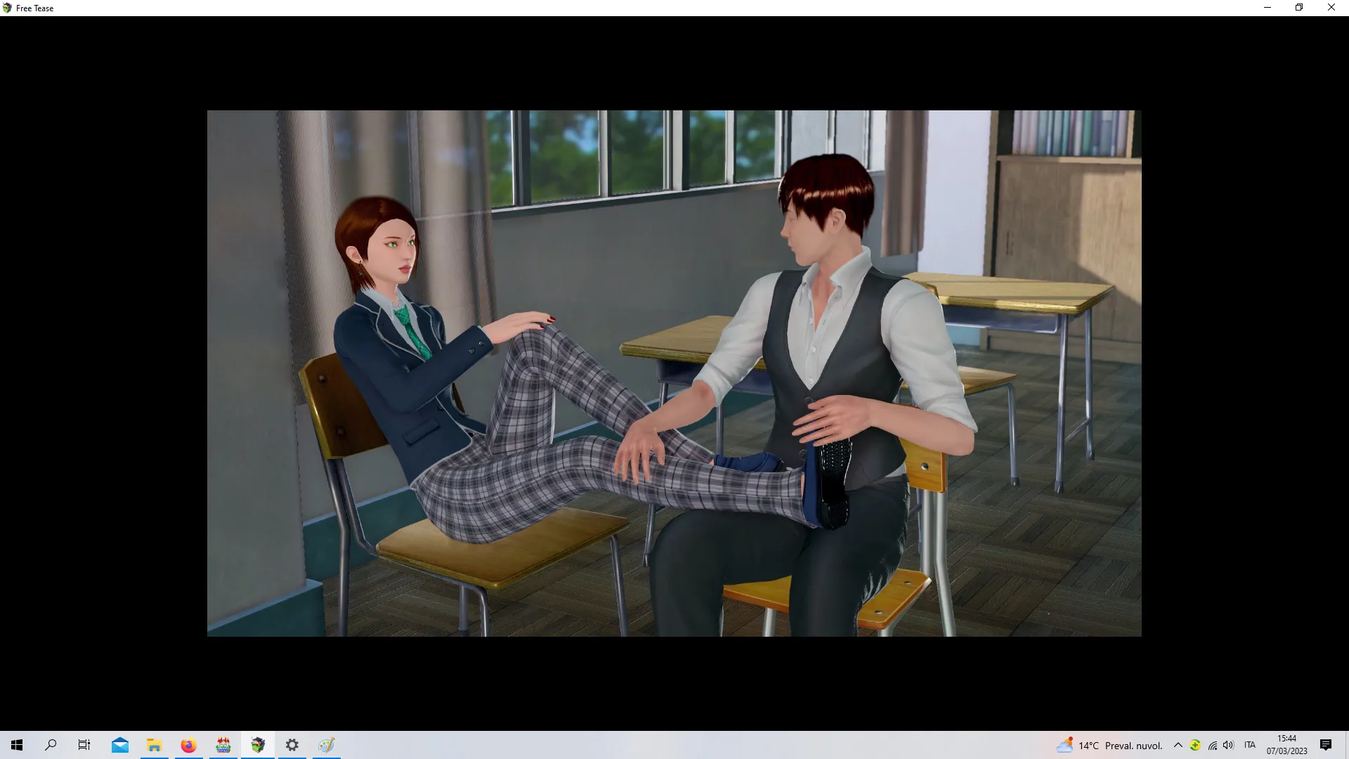 Free Tease gameplay screenshot 14 (Ren'Py adult game) by TheOtherProject – free download