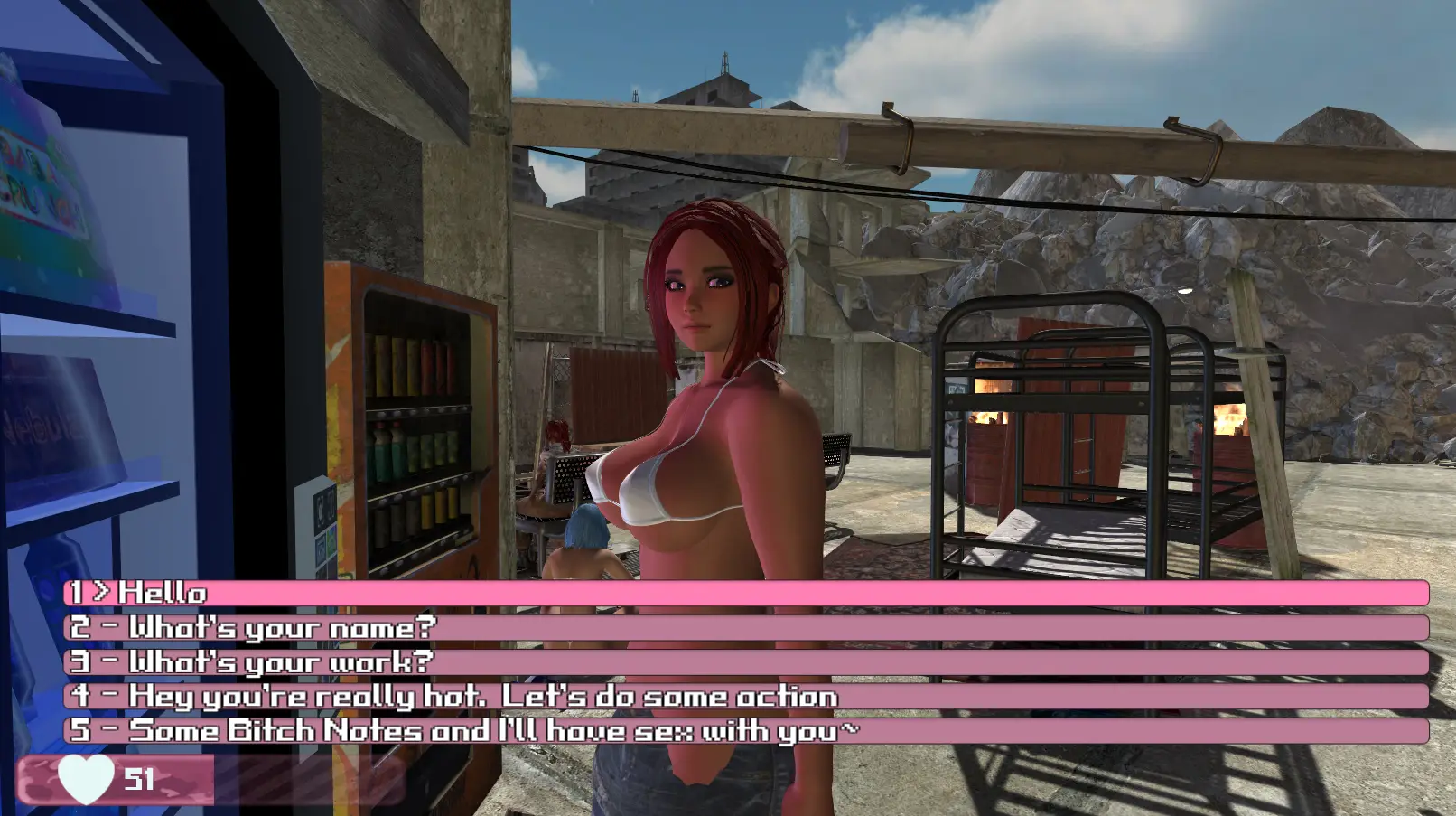 Bitch Land gameplay screenshot 5 (Ren'Py adult game) by Breakfast5 – free download