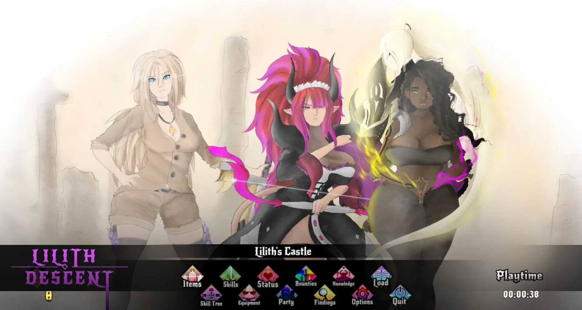 Lilith Descent gameplay screenshot 6 (Ren'Py adult game) by Spanktank – free download