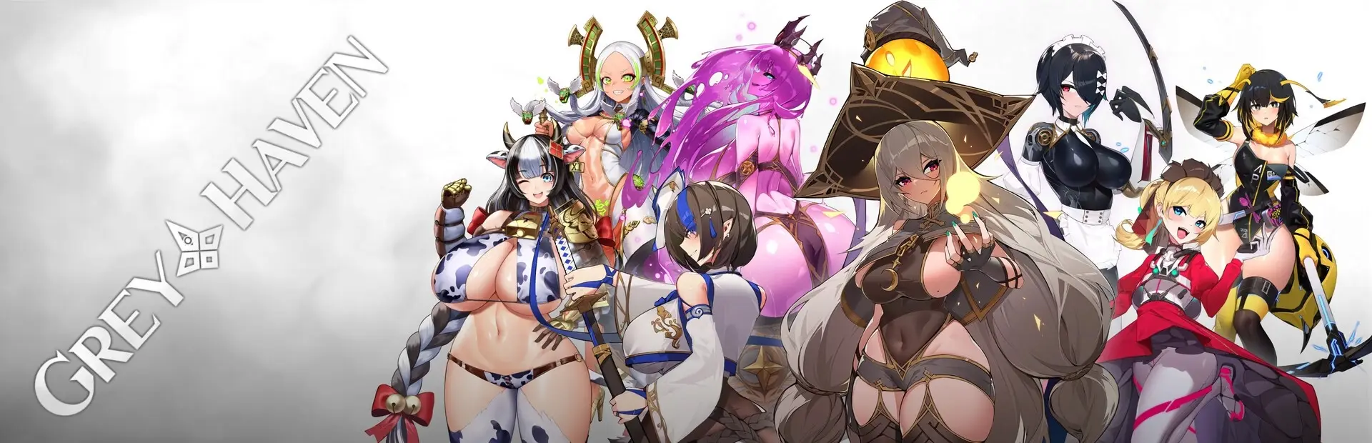 Grey Haven cover 4.2.4 – Ren'Py adult game by NINEHECTARE free download