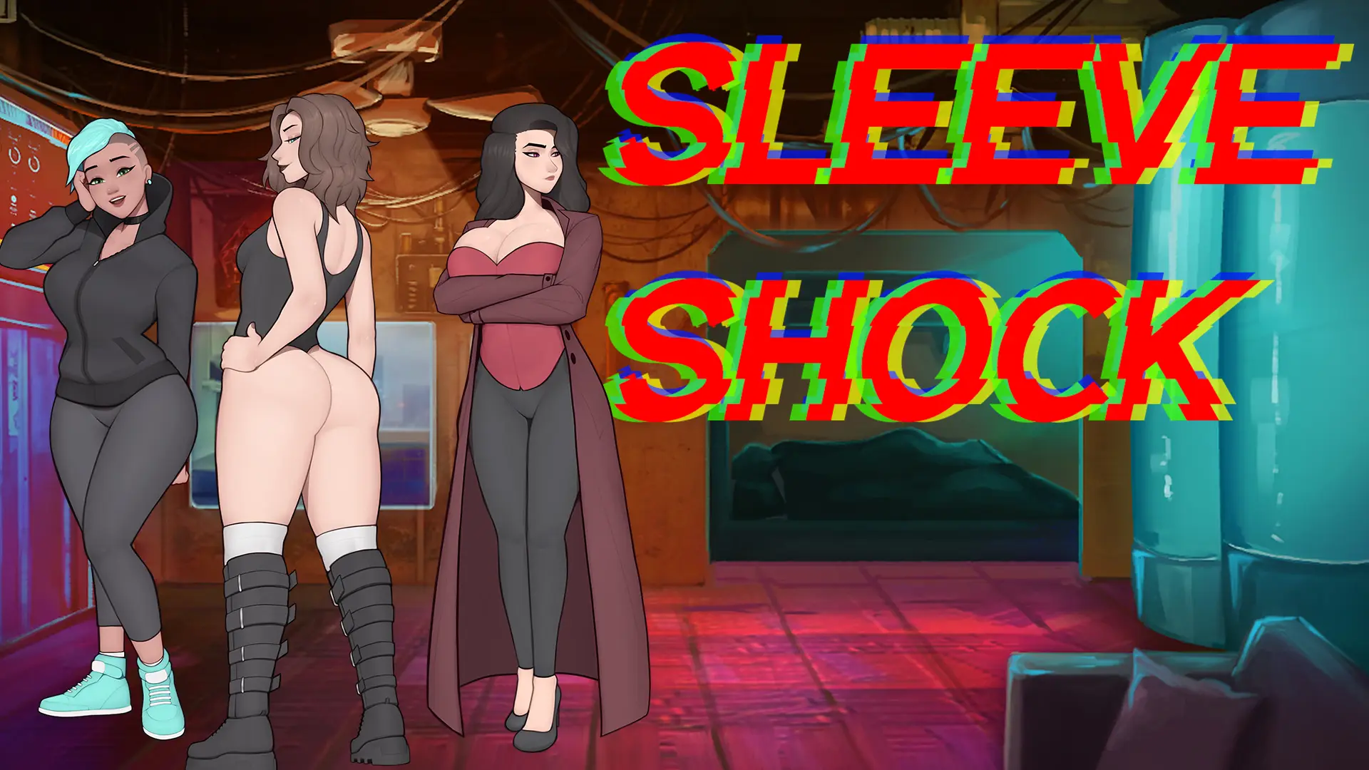 Sleeve Shock cover 0.1 October – Ren'Py adult game by Two Hot Milfs Studio free download