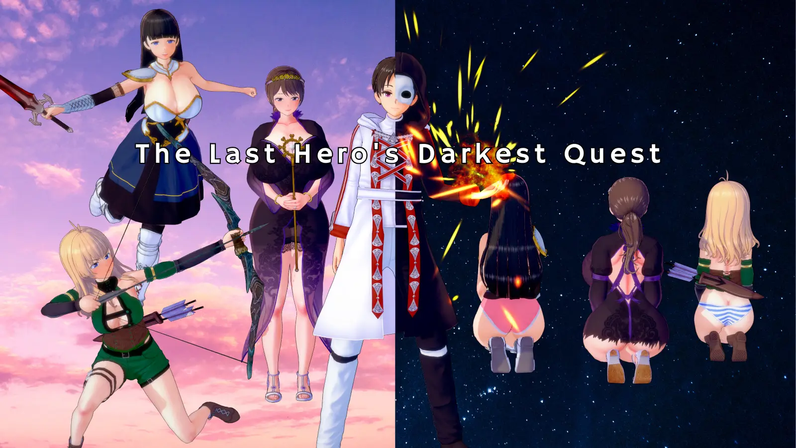 The Last Hero’s Darkest Quest gameplay screenshot 2 (Ren'Py adult game) by ISecretDream – free download
