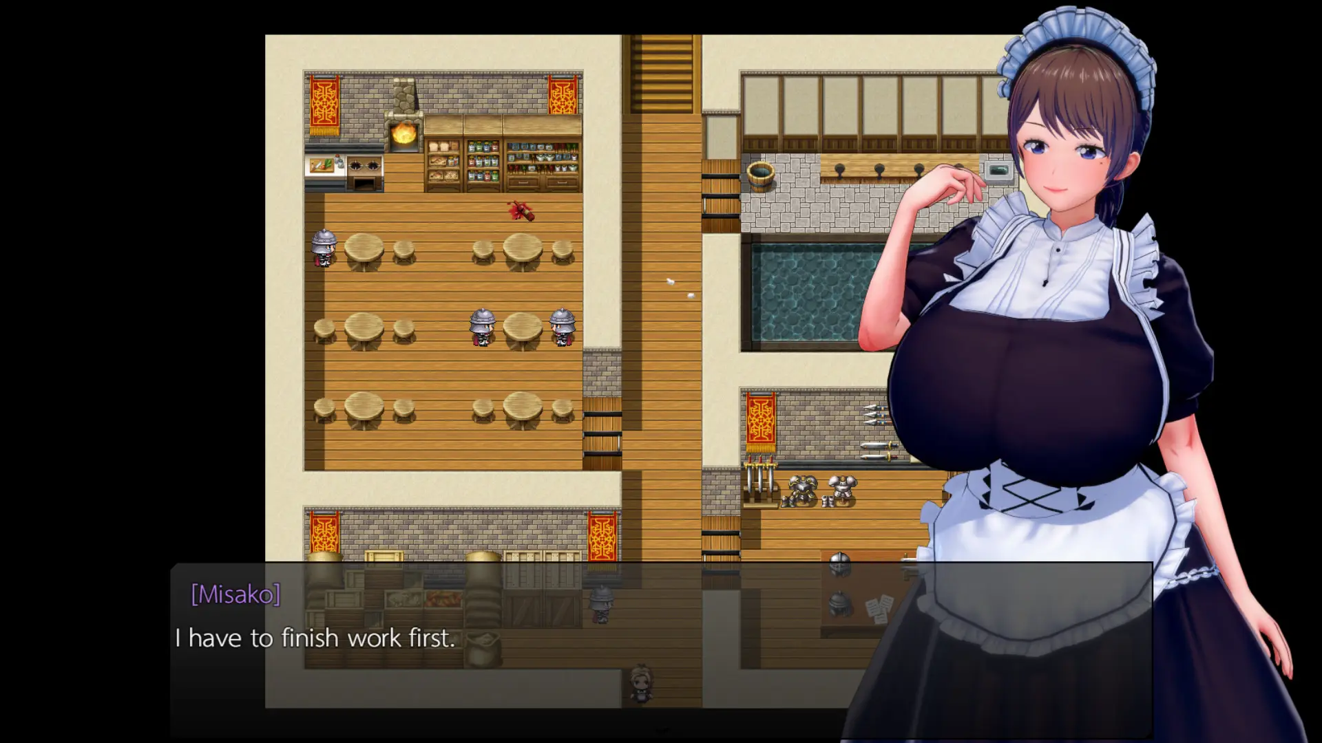 The Last Hero’s Darkest Quest gameplay screenshot 3 (Ren'Py adult game) by ISecretDream – free download