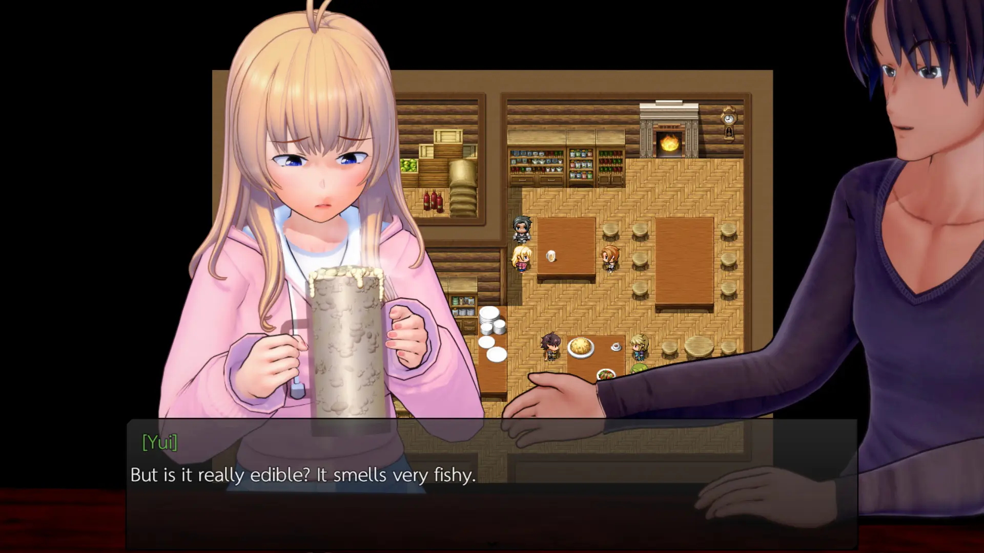 The Last Hero’s Darkest Quest gameplay screenshot 1 (Ren'Py adult game) by ISecretDream – free download
