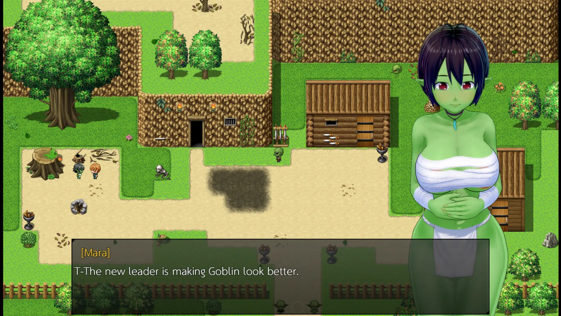 The Last Hero’s Darkest Quest gameplay screenshot 4 (Ren'Py adult game) by ISecretDream – free download