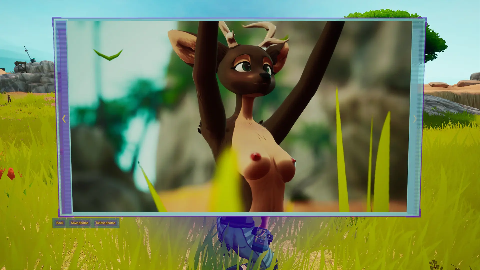 Sapphire Safari gameplay screenshot 2 (Ren'Py adult game) by Kinky Fridays – free download