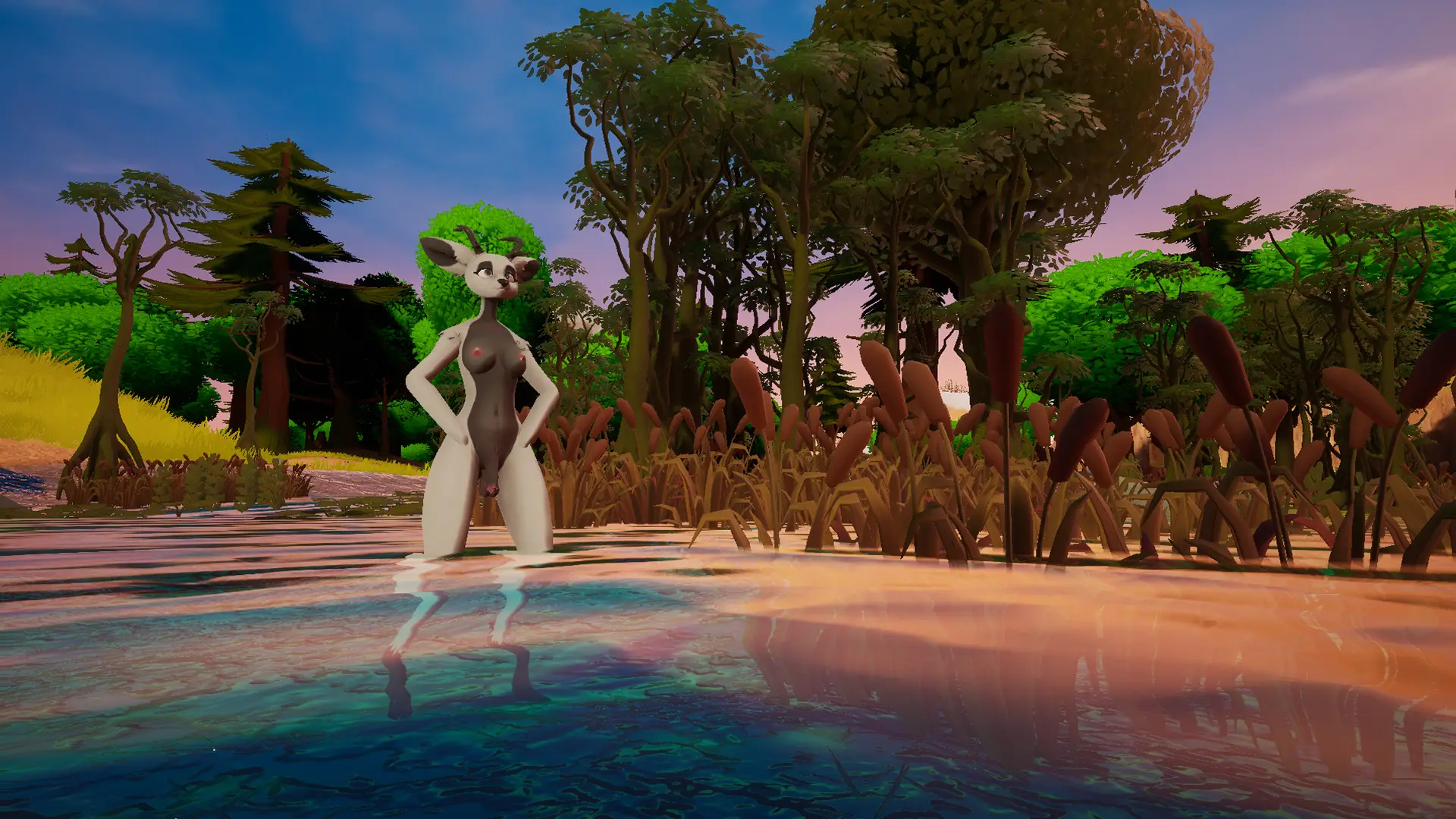 Sapphire Safari gameplay screenshot 11 (Ren'Py adult game) by Kinky Fridays – free download