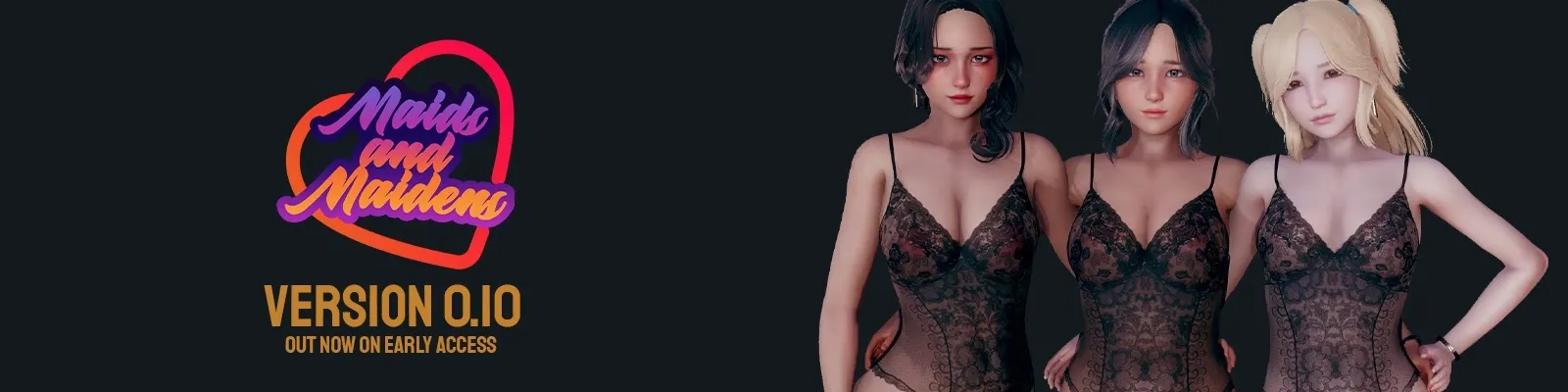 Maids and Maidens gameplay screenshot 1 (Ren'Py adult game) by Raybae Games – free download